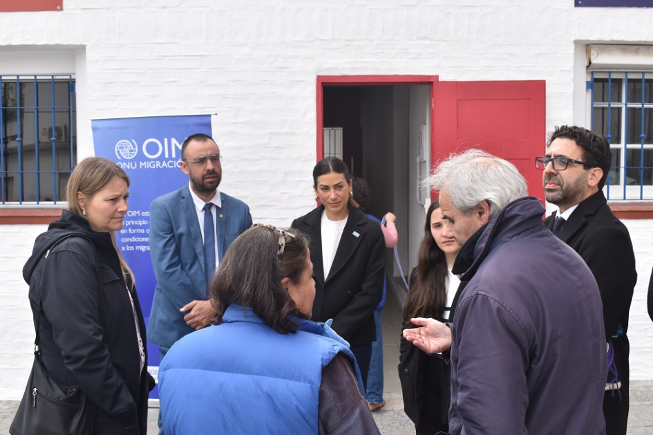 Centro de Referencia y Orientación para personas migrantes en el Club Nacional de Football