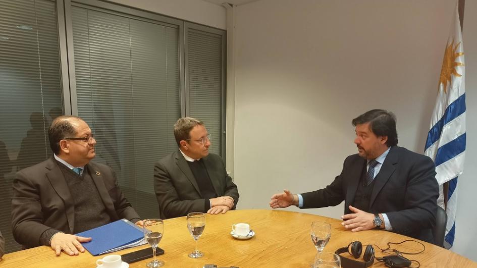 Visita de Achim Steiner, administrador del PNU