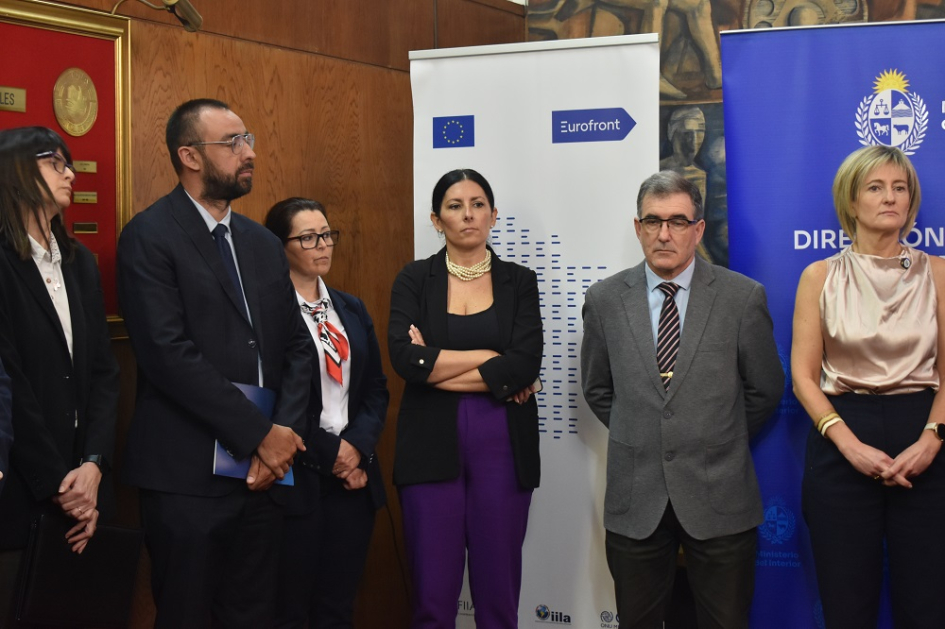 Entrega de certificados del curso Verificación documental en el marco del Punto Atenas Uruguay
