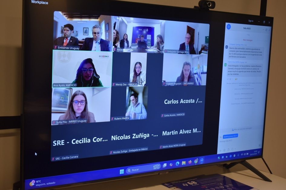 Reunión Fondo Uruguay - México