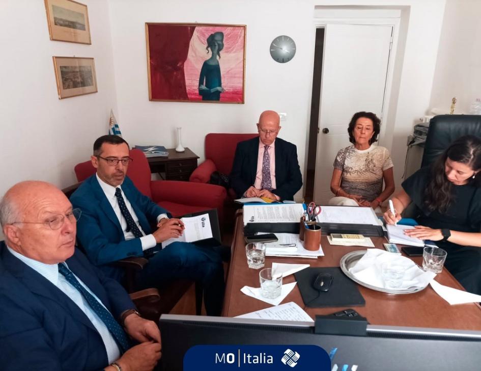 Reuniones de AUCI con representantes de instituciones italianas. Reuniones de AUCI con representantes de instituciones italianas.