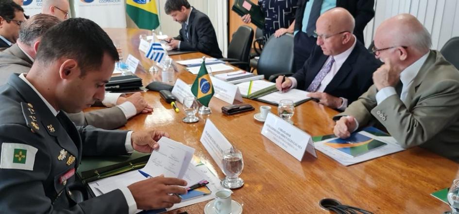 II Grupo de Trabajo de Cooperación Técnica Brasil - Uruguay. Foto: ABC II Grupo de Trabajo de Cooperación Técnica Brasil - Uruguay. Foto: ABC