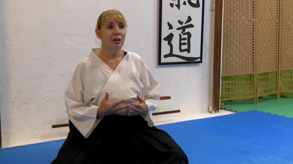 Presidenta de la Federación Uruguaya de Aikido (FUA), Helena Gollo Presidenta de la Federación Uruguaya de Aikido (FUA), Helena Gollo