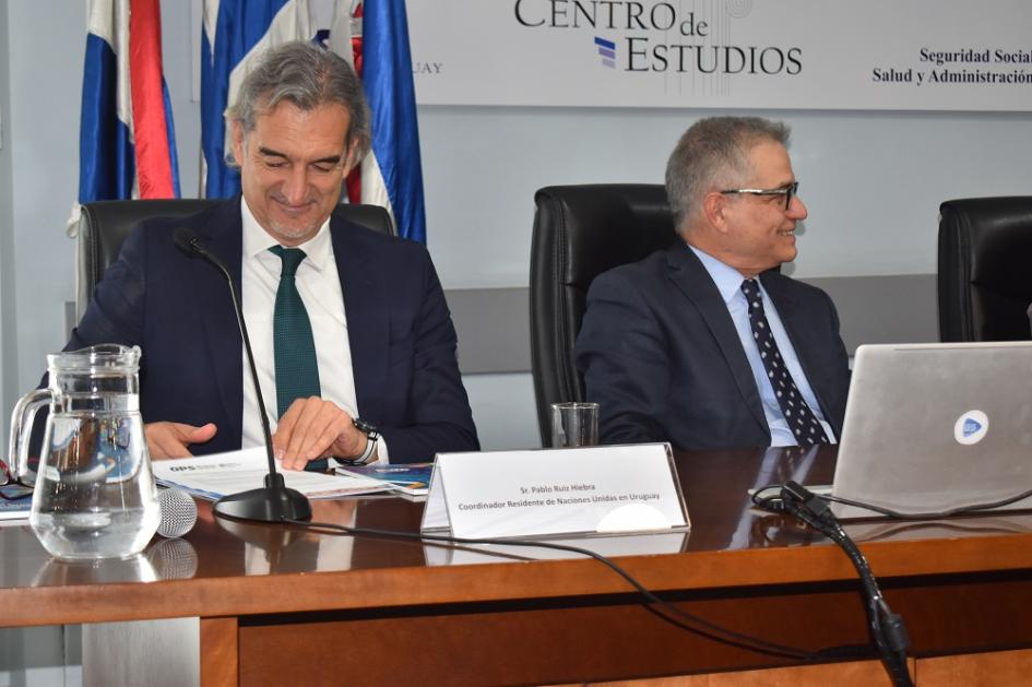 Lanzamiento de estrategia de cooperación entre OPS/OMS y Uruguay