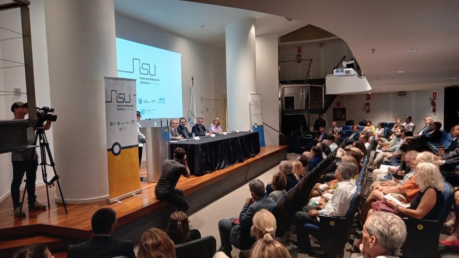 Lanzamiento del Nodo de Inteligencia Sanitaria en Torre Ejecutiva. Lanzamiento del Nodo de Inteligencia Sanitaria en Torre Ejecutiva.
