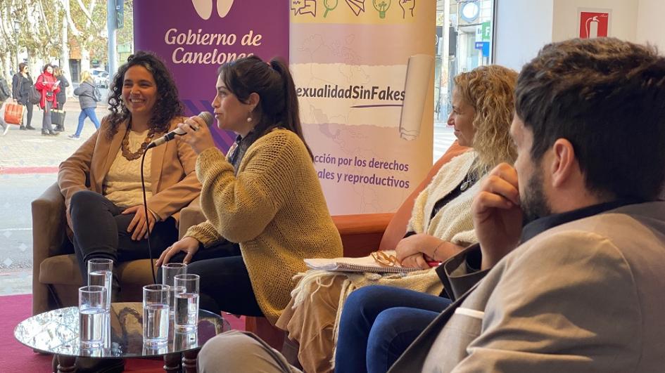 Presentación del Programa Sexualidad sin fakes, Canelones.