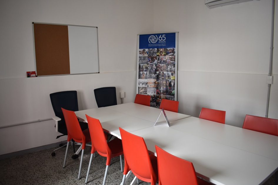 Centro de Referencia y Orientación para personas migrantes en el Club Nacional de Football