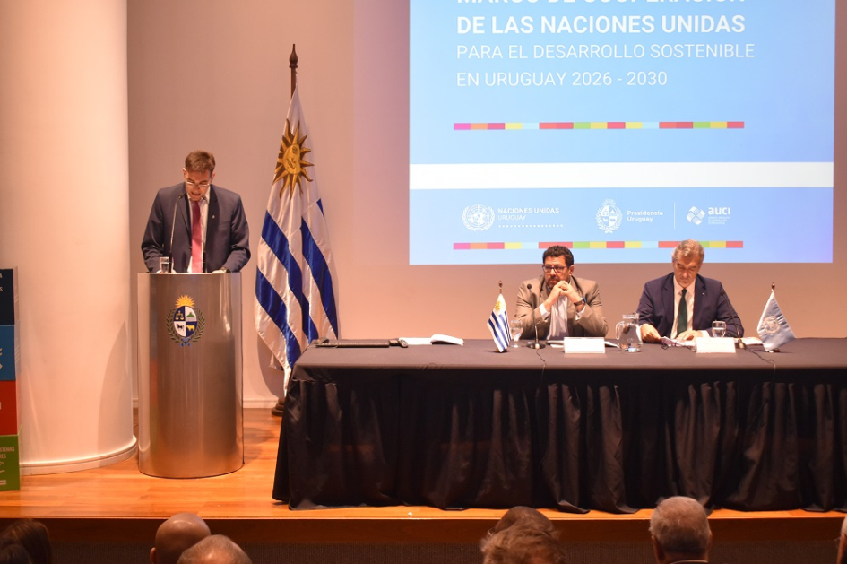 Firma de Acuerdo Marco de Cooperación entre Uruguay y Naciones Unidas