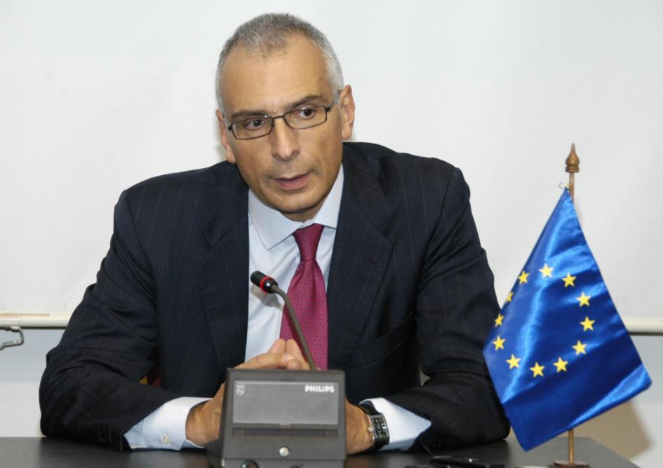 Director General Adjunto de Relaciones Exteriores de la Comisión Europea, Stefano Sannino Director General Adjunto de Relaciones Exteriores de la Comisión Europea, Stefano Sannino