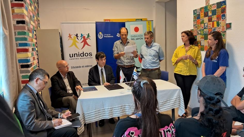 Programa kusanone apoya la ampliación de centro educativo Unidos por los Niños Programa kusanone apoya la ampliación de centro educativo Unidos por los Niños