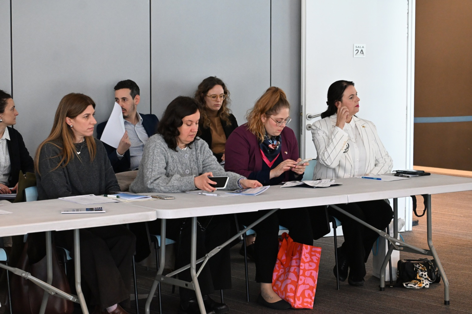 Encuentro Uruguay - Baviera en Torre Ejecutiva, Montevideo