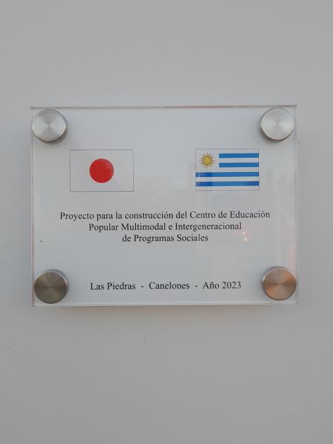 Inauguración del Centro de Educación Popular Multimodal e Intergeneracional en Las Piedras.