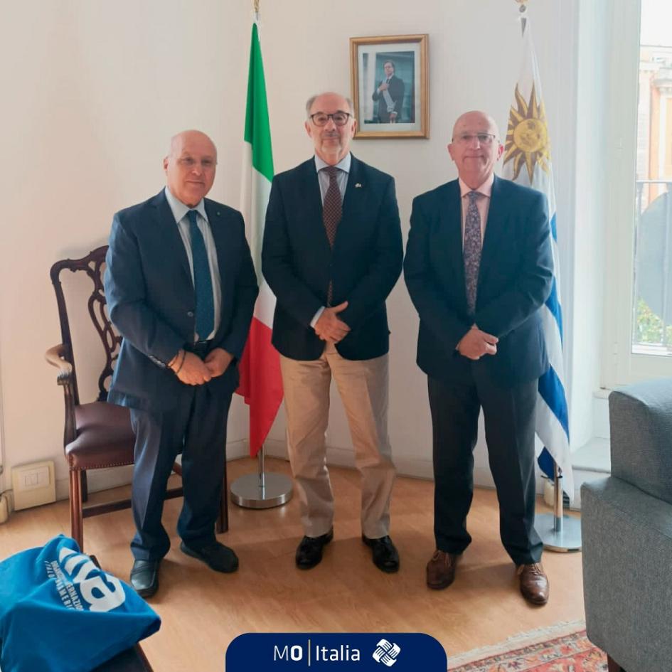 Reuniones de AUCI con representantes de instituciones italianas. Reuniones de AUCI con representantes de instituciones italianas.