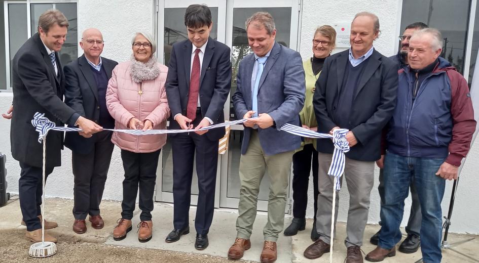 Inauguración de centro de producción tecnológica en Fray Marcos