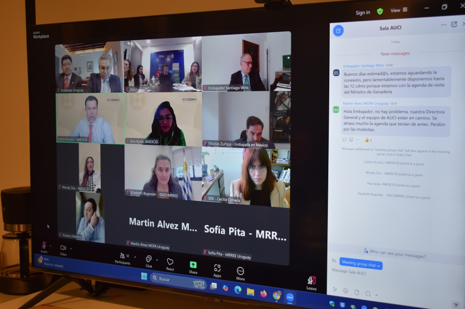 Reunión Fondo Uruguay - México