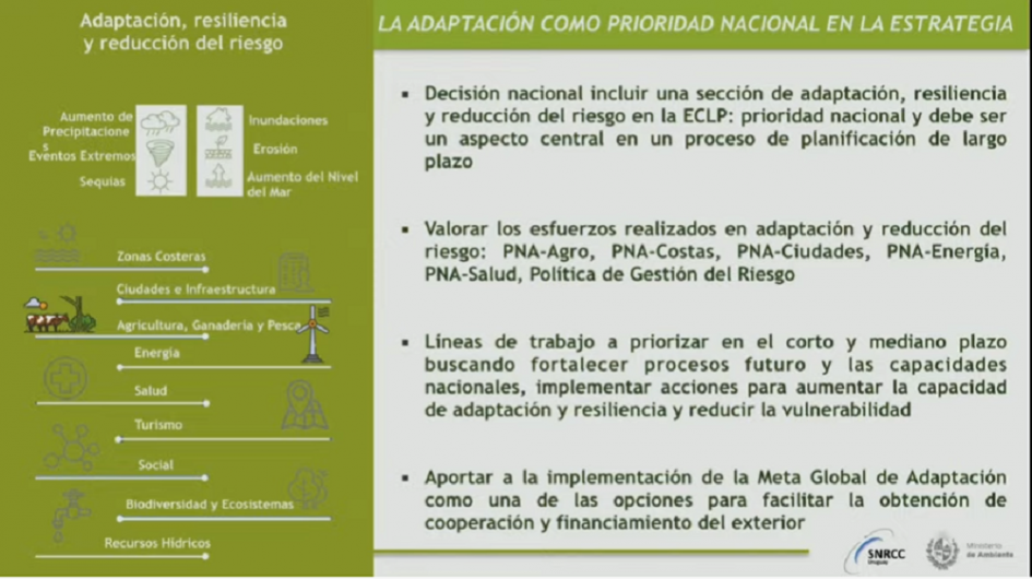 Presentación de la Estrategia Climática a Largo Plazo Presentación de la Estrategia Climática a Largo Plazo