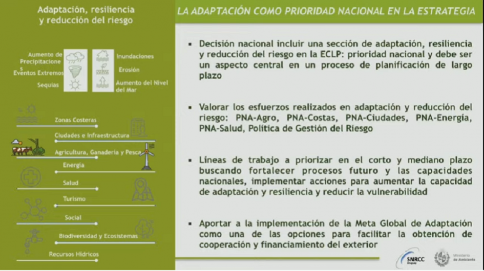 Presentación de la Estrategia Climática a Largo Plazo