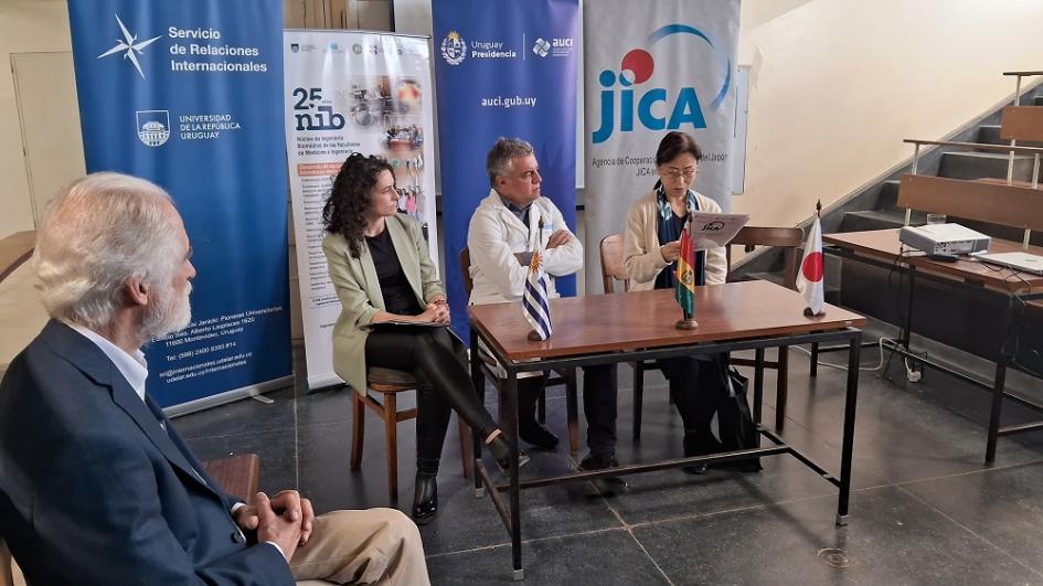 Cooperación Triangular entre Japón, Uruguay y Bolivia Cooperación Triangular entre Japón, Uruguay y Bolivia