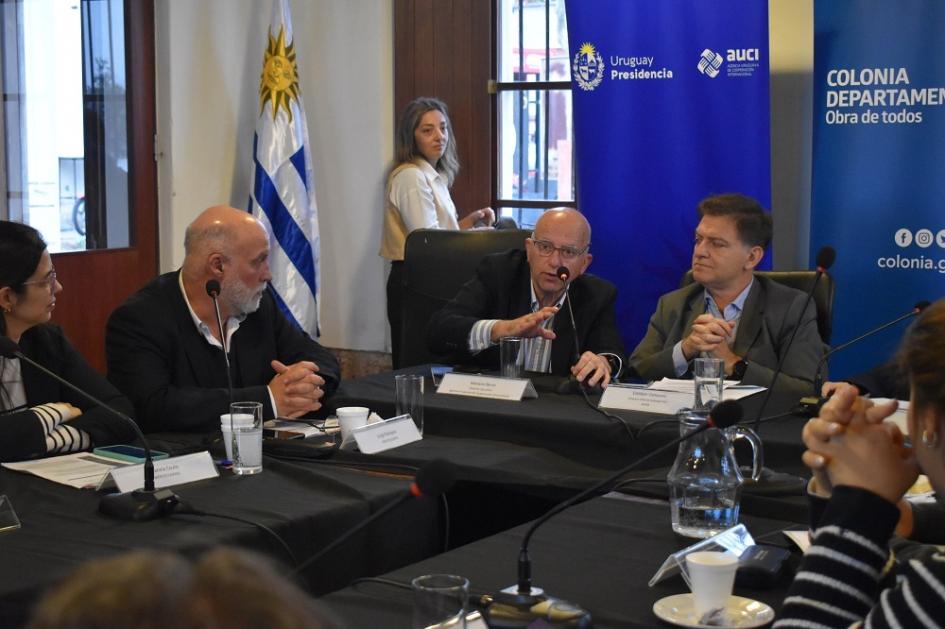 Encuentro de Mercociudades en Colonia del Sacramento, Uruguay