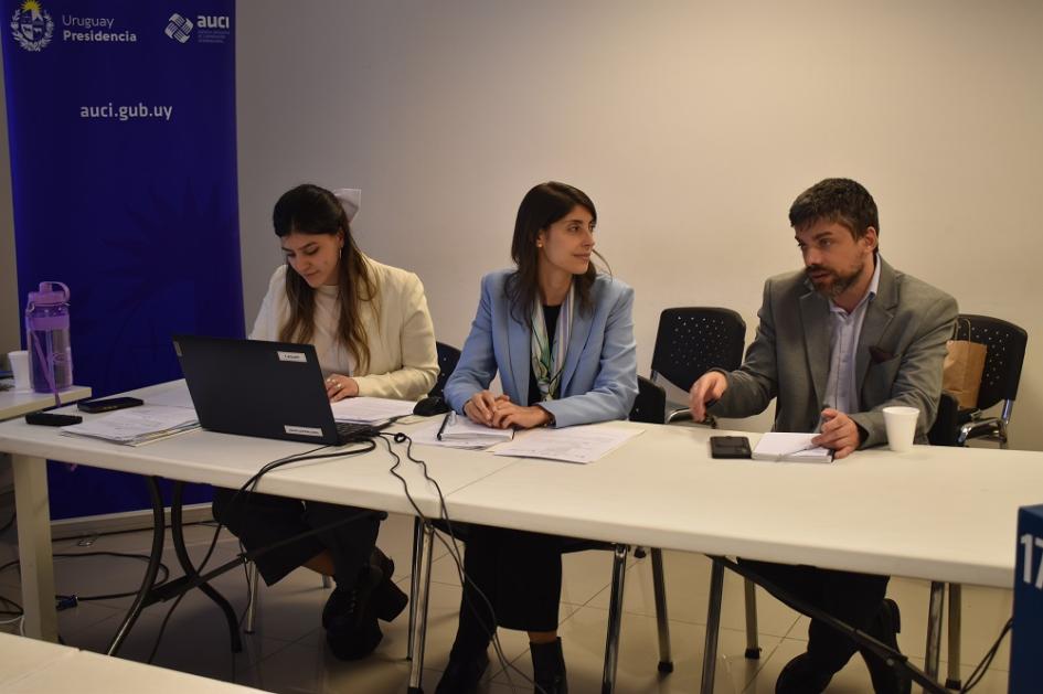 Reunión de representantes de Guatemala, Paraguay y Uruguay en el marco de la Cooperación Sur-Sur