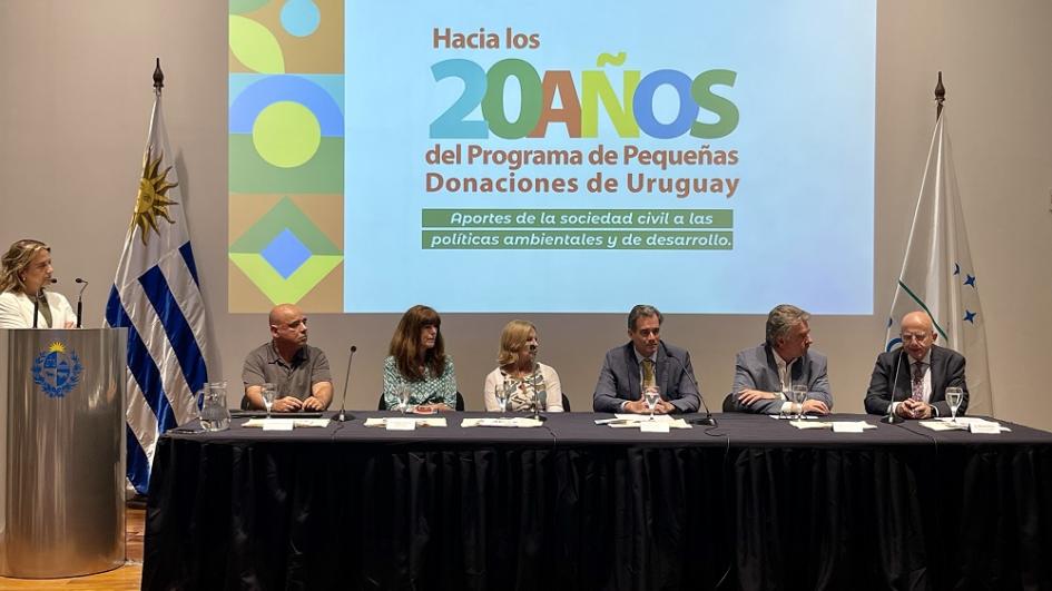 Evento por los 20 años del Programa de Pequeñas Donaciones de Uruguay (PNUD)
