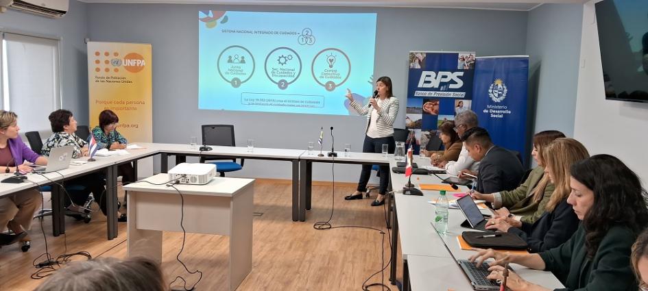 Misión técnica de América Latina y el Caribe visitó Uruguay para conocer el Sistema de Cuidados Misión técnica de América Latina y el Caribe visitó Uruguay para conocer el Sistema de Cuidados