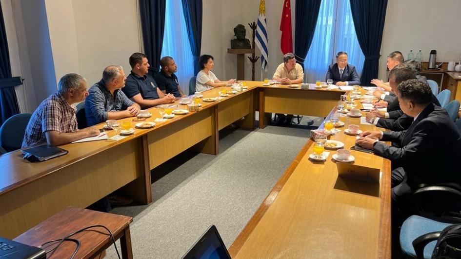 Delegación de la provincia de Qinghai de la República Popular China visitó el departamento de Salto Delegación de la provincia de Qinghai de la República Popular China visitó el departamento de Salto