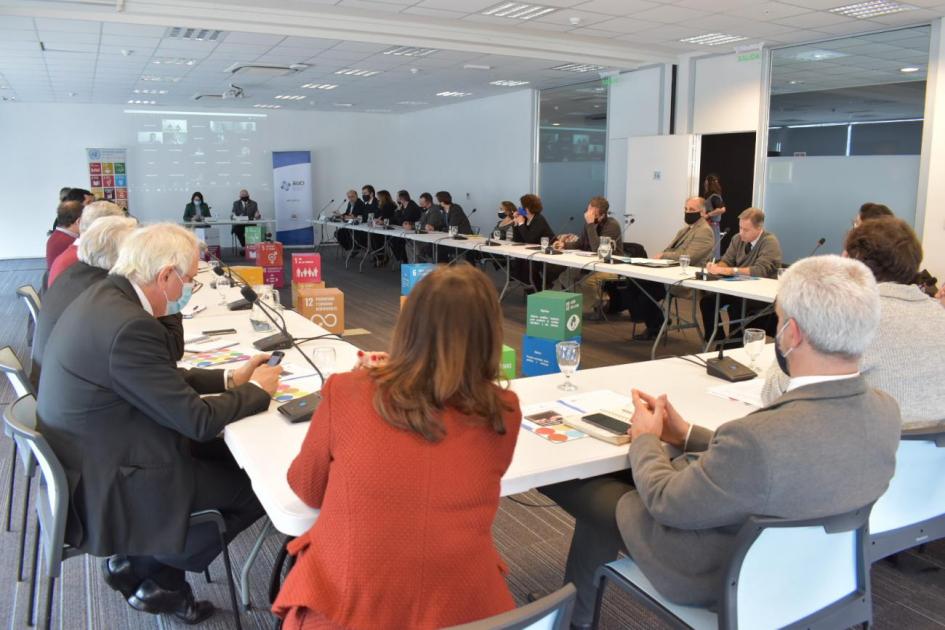 Participantes de la reunión