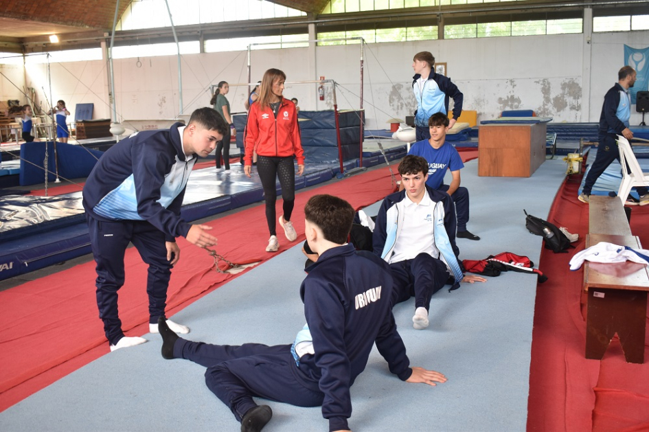 Conmemoración de los 10 años del gimnasio Prof. Salvador Mauad, Canelones