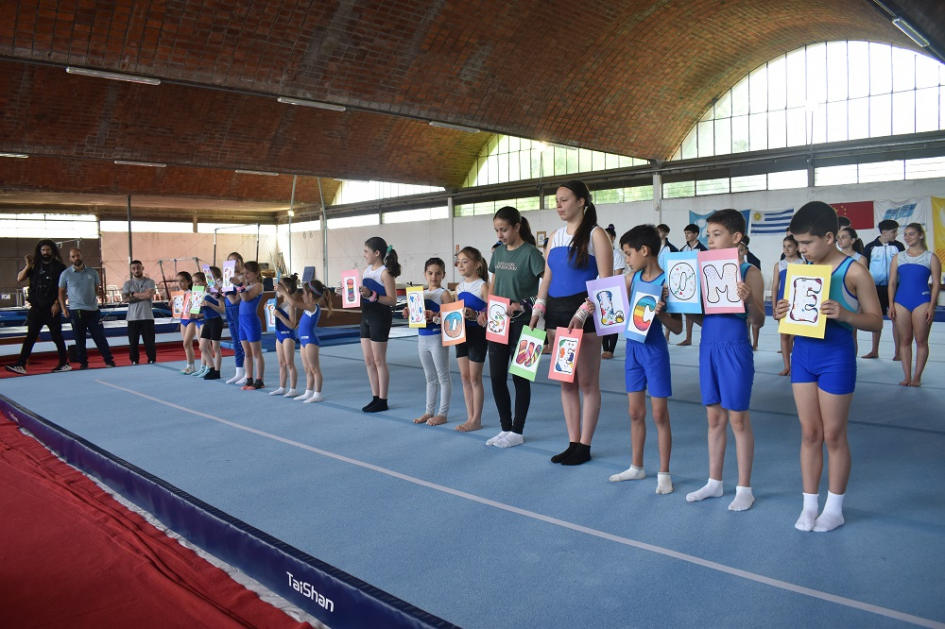 Conmemoración de los 10 años del gimnasio Prof. Salvador Mauad, Canelones