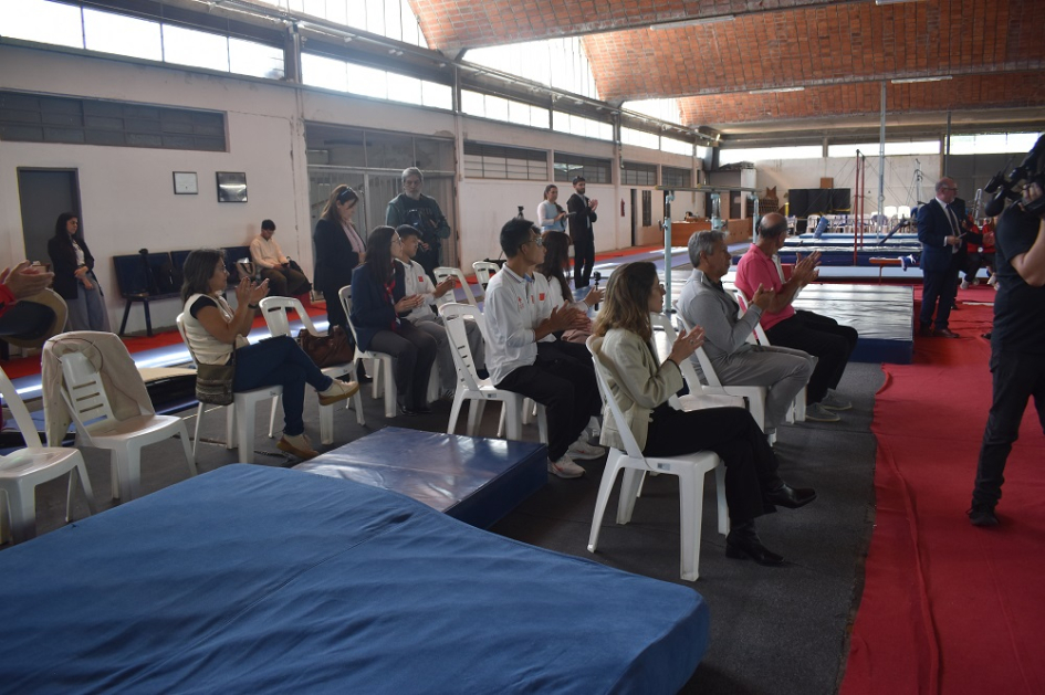 Conmemoración de los 10 años del gimnasio Prof. Salvador Mauad, Canelones