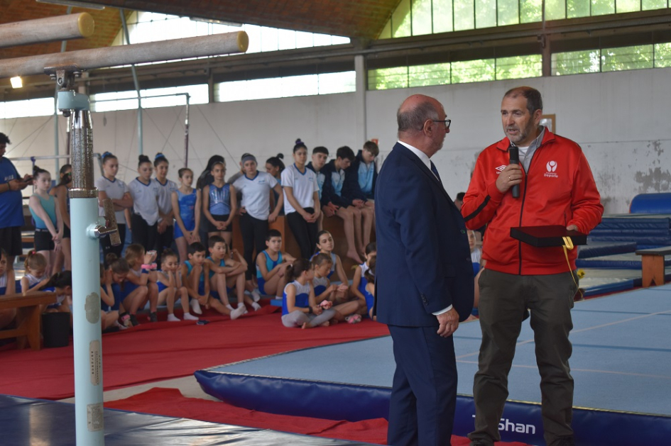 Conmemoración de los 10 años del gimnasio Prof. Salvador Mauad, Canelones