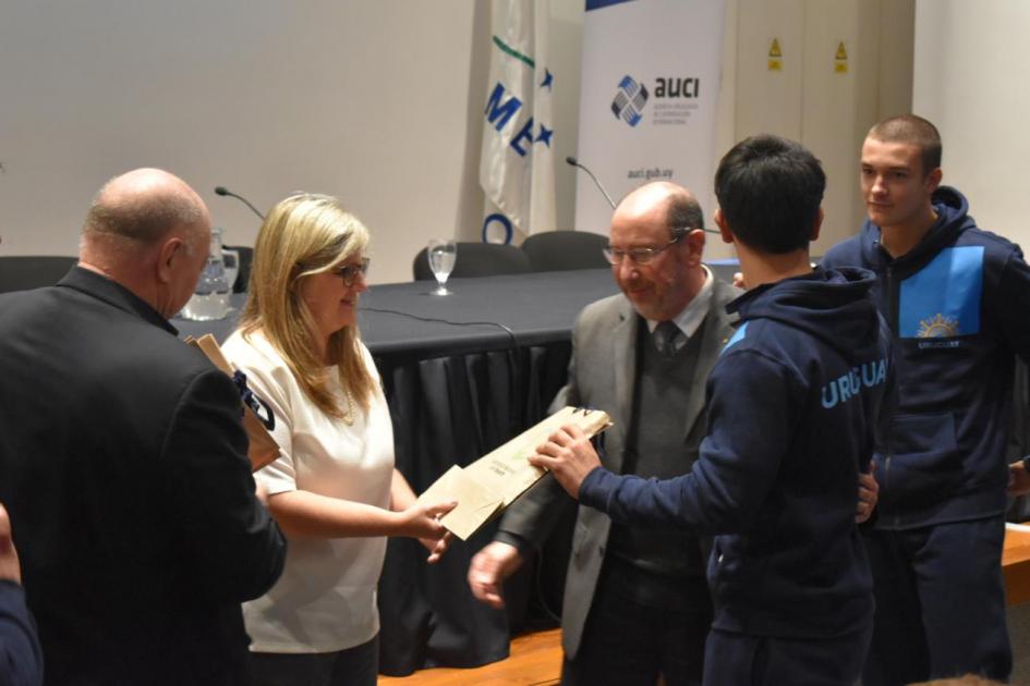 Despedida delegación de deportistas uruguayos 