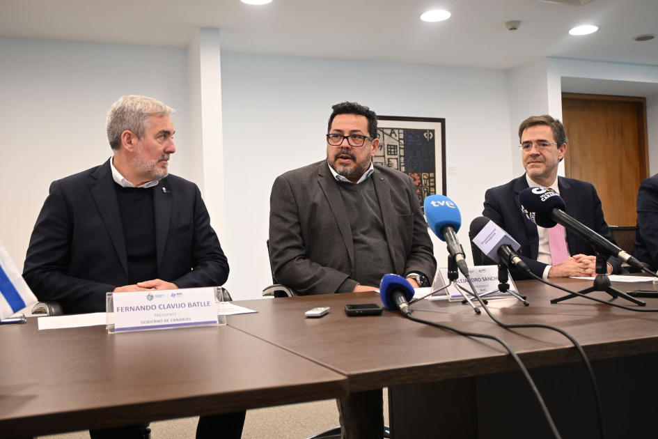 Firma MOU Canarias y Uruguay Firma MOU Canarias y Uruguay
