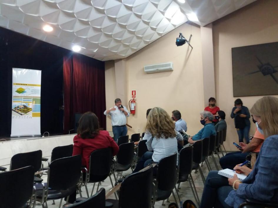 Acto de firma de acuerdos ECCOSUR Acto de firma de acuerdos ECCOSUR