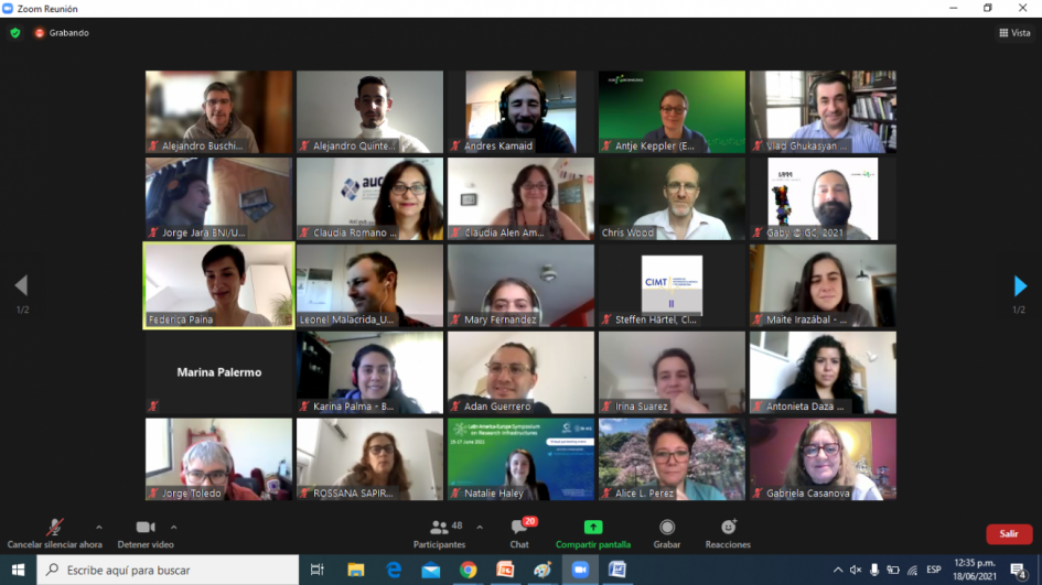 "Thematic workshop: Latin American Bioimaging Network: facts, experiences, and challenges" "Thematic workshop: Latin American Bioimaging Network: facts, experiences, and challenges"