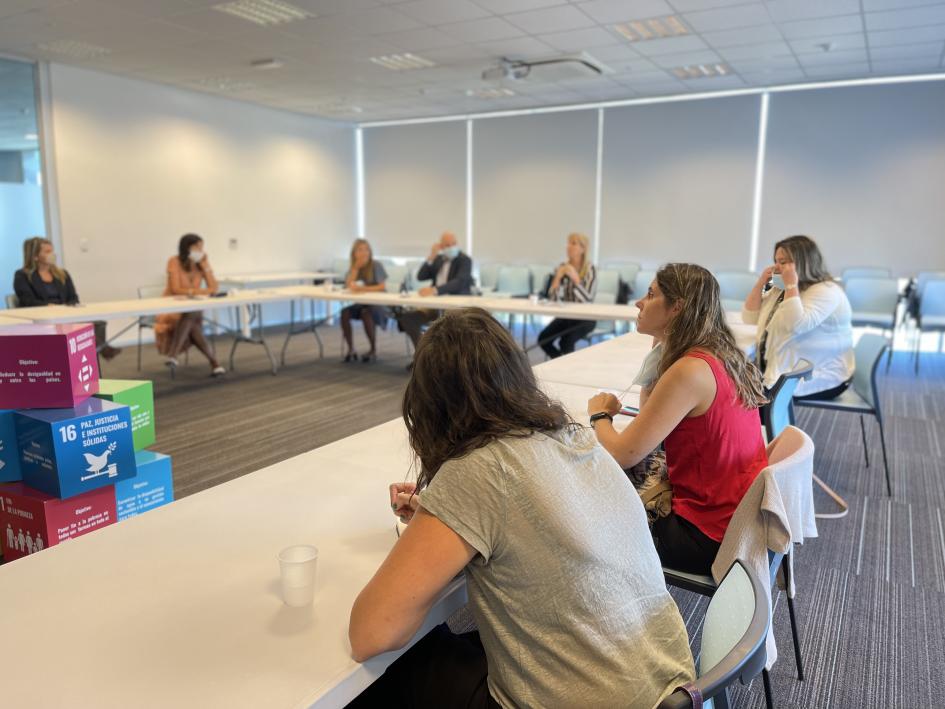 Reunión de trabajo BID, AUCI, Actores Reunión de trabajo BID, AUCI, Actores