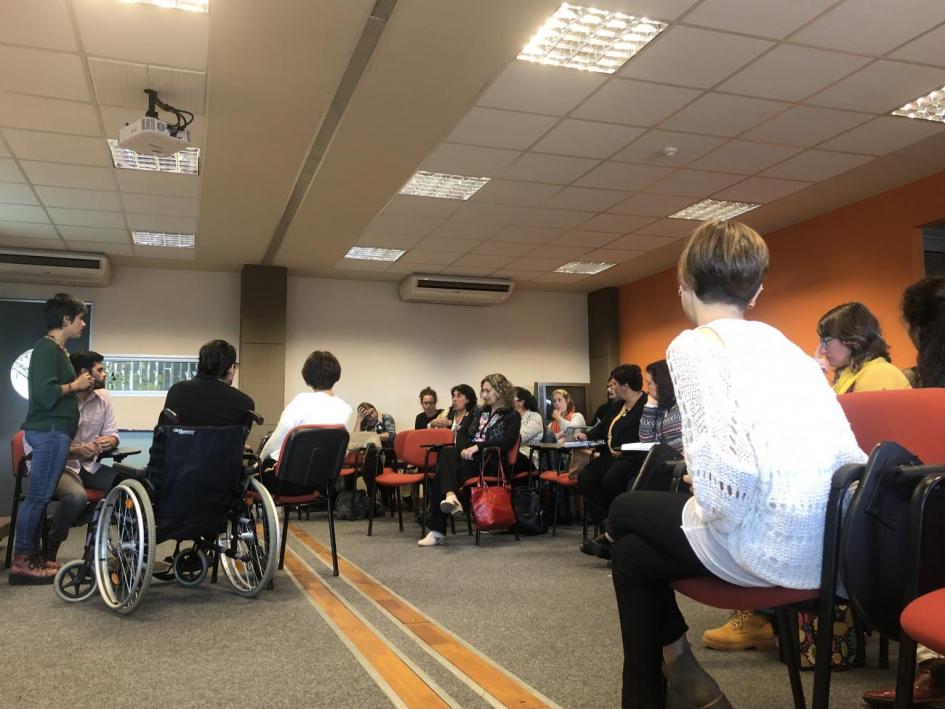 Taller sobre discapacidad, derechos humanos y respuesta a la VBG