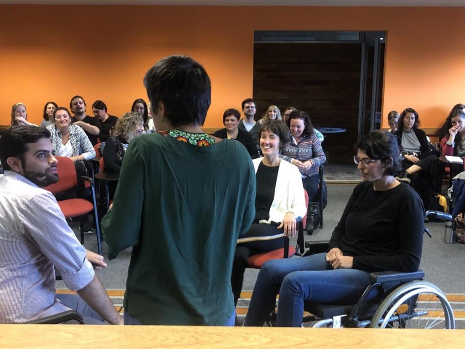 Taller sobre discapacidad, derechos humanos y respuesta a la VBG