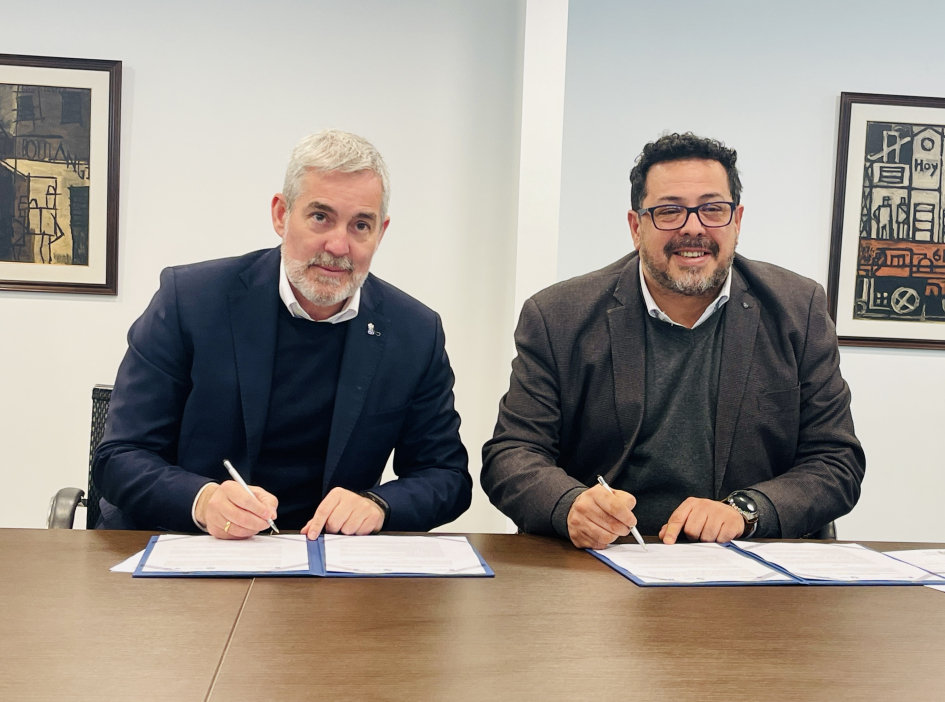 Firma MOU Canarias y Uruguay Firma MOU Canarias y Uruguay
