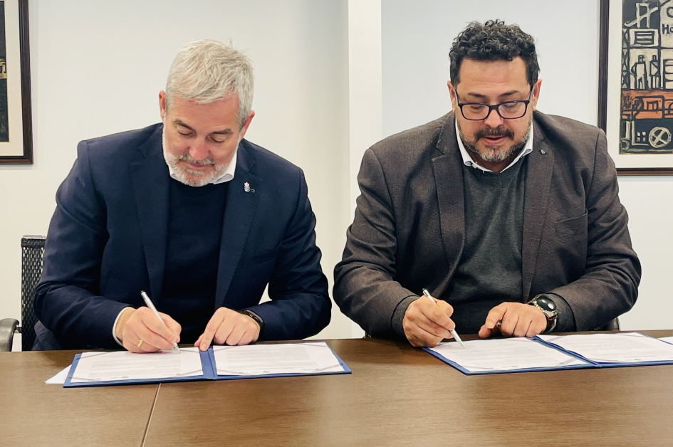 Firma MOU Canarias y Uruguay Firma MOU Canarias y Uruguay