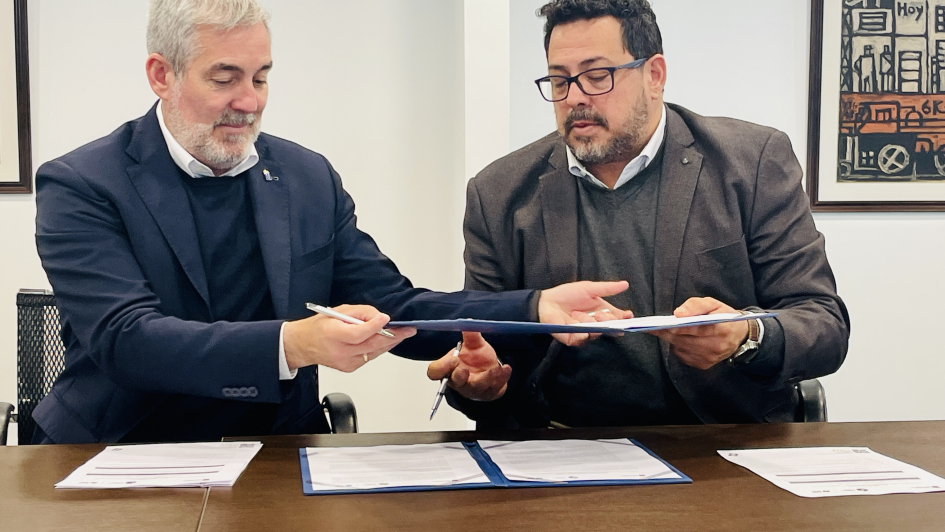 Firma MOU Canarias y Uruguay Firma MOU Canarias y Uruguay