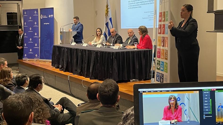 Uruguay fortalecerá la participación de las mujeres en operaciones de Paz de Naciones Unidas Uruguay fortalecerá la participación de las mujeres en operaciones de Paz de Naciones Unidas