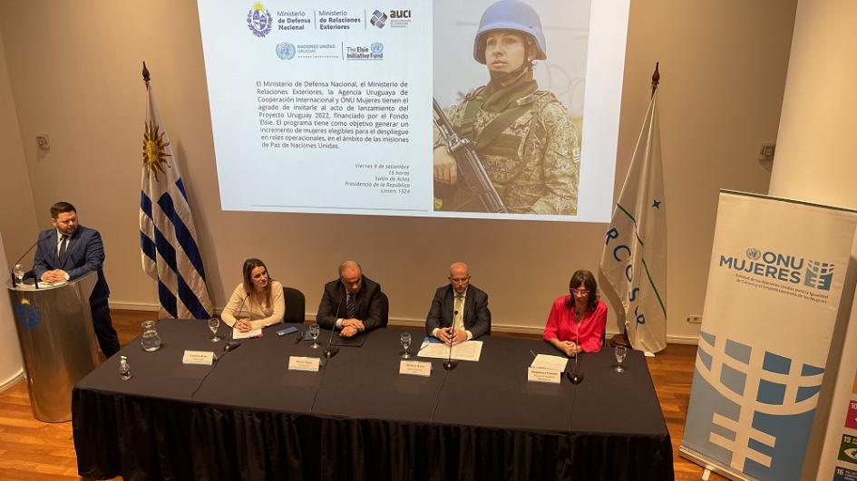 Uruguay fortalecerá la participación de las mujeres en operaciones de Paz de Naciones Unidas Uruguay fortalecerá la participación de las mujeres en operaciones de Paz de Naciones Unidas