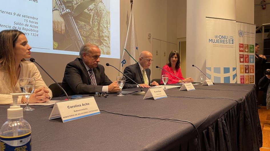 Uruguay fortalecerá la participación de las mujeres en operaciones de Paz de Naciones Unidas