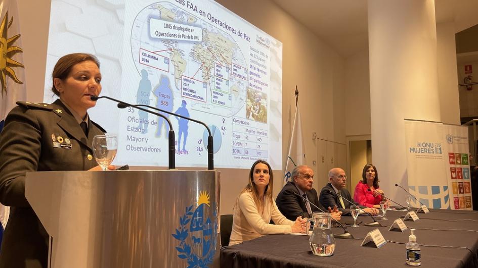 Uruguay fortalecerá la participación de las mujeres en operaciones de Paz de Naciones Unidas Uruguay fortalecerá la participación de las mujeres en operaciones de Paz de Naciones Unidas
