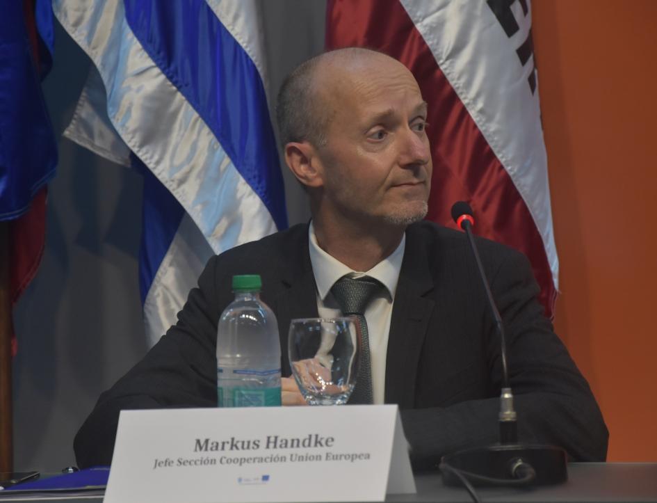 Foto: Intendencia de Rivera. Jefe de cooperación UE, Markus Handke Foto: Intendencia de Rivera. Jefe de cooperación UE, Markus Handke