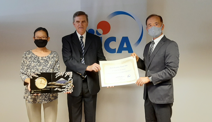 Entrega del “Premio Presidente de JICA 2020”