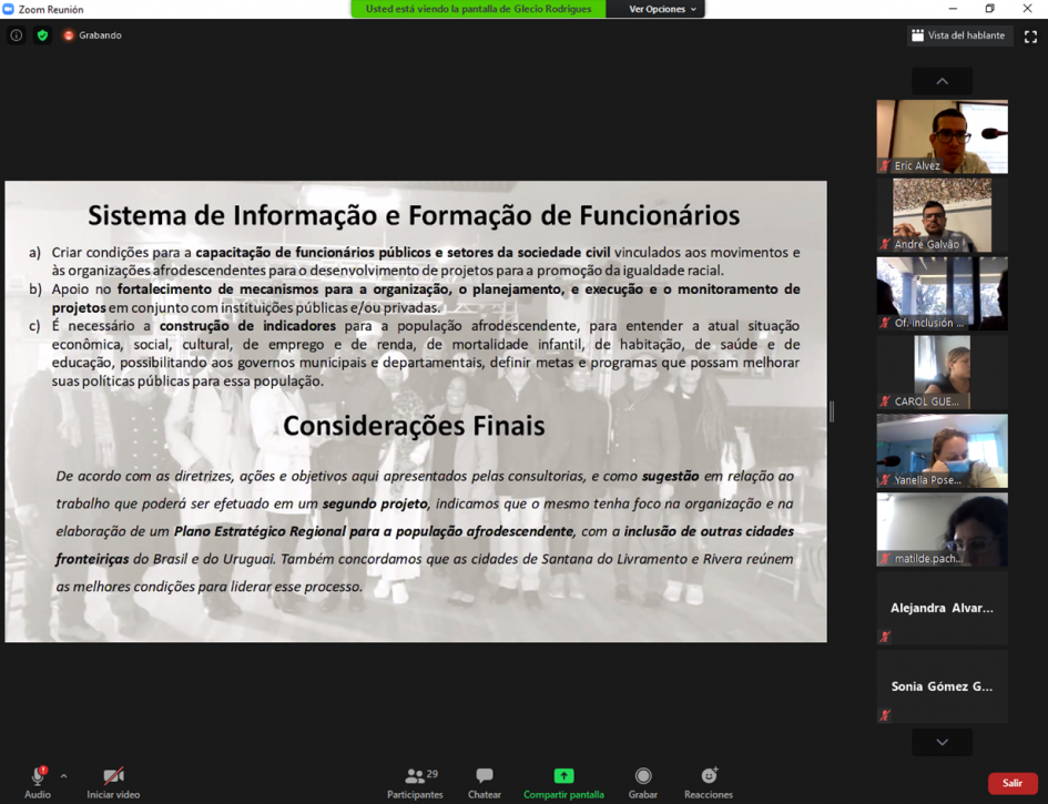 seminario virtual binacional (Brasil - Uruguay)