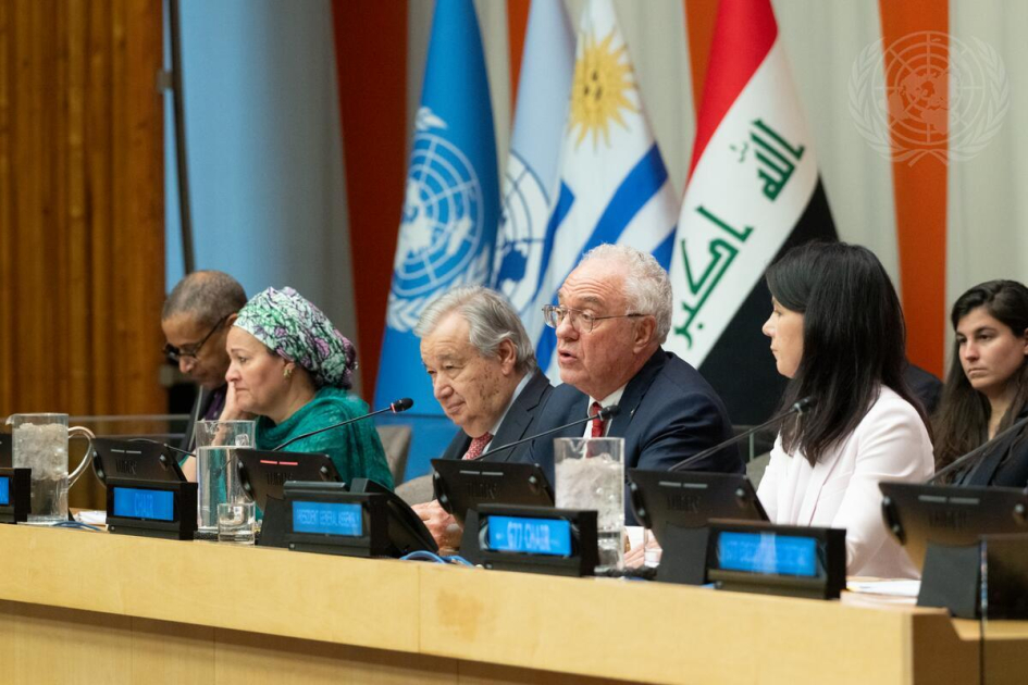 Ministro Lubetkin en asunción de la presidencia G77